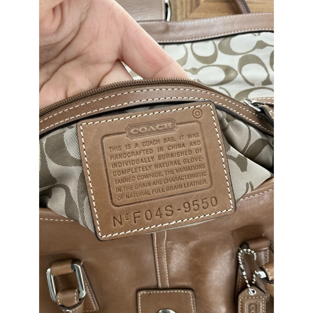 Y2K‎ vintage Hampton soho flap leather satchel shoulder bag - Picture 8 of 11